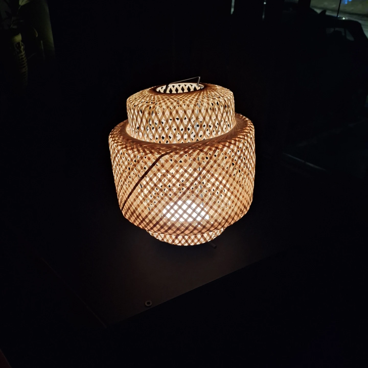 Woven Bamboo Lantern  Lamp Shade - photo 3