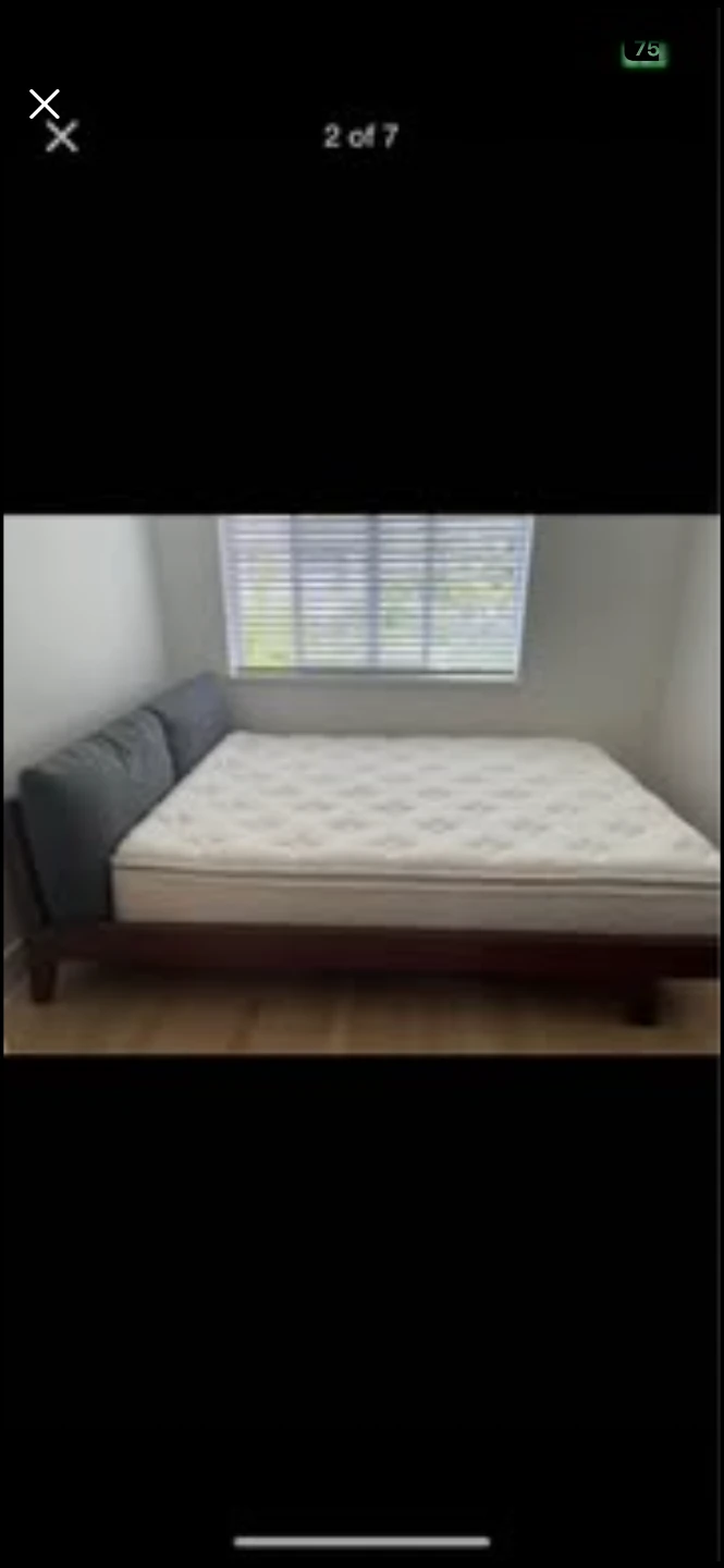 Modern Double Bed Frame from Rove Concepts