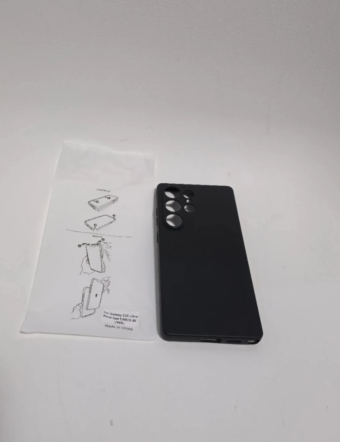 Black Phone Case for Samsung Galaxy S25 Ultra - photo 2