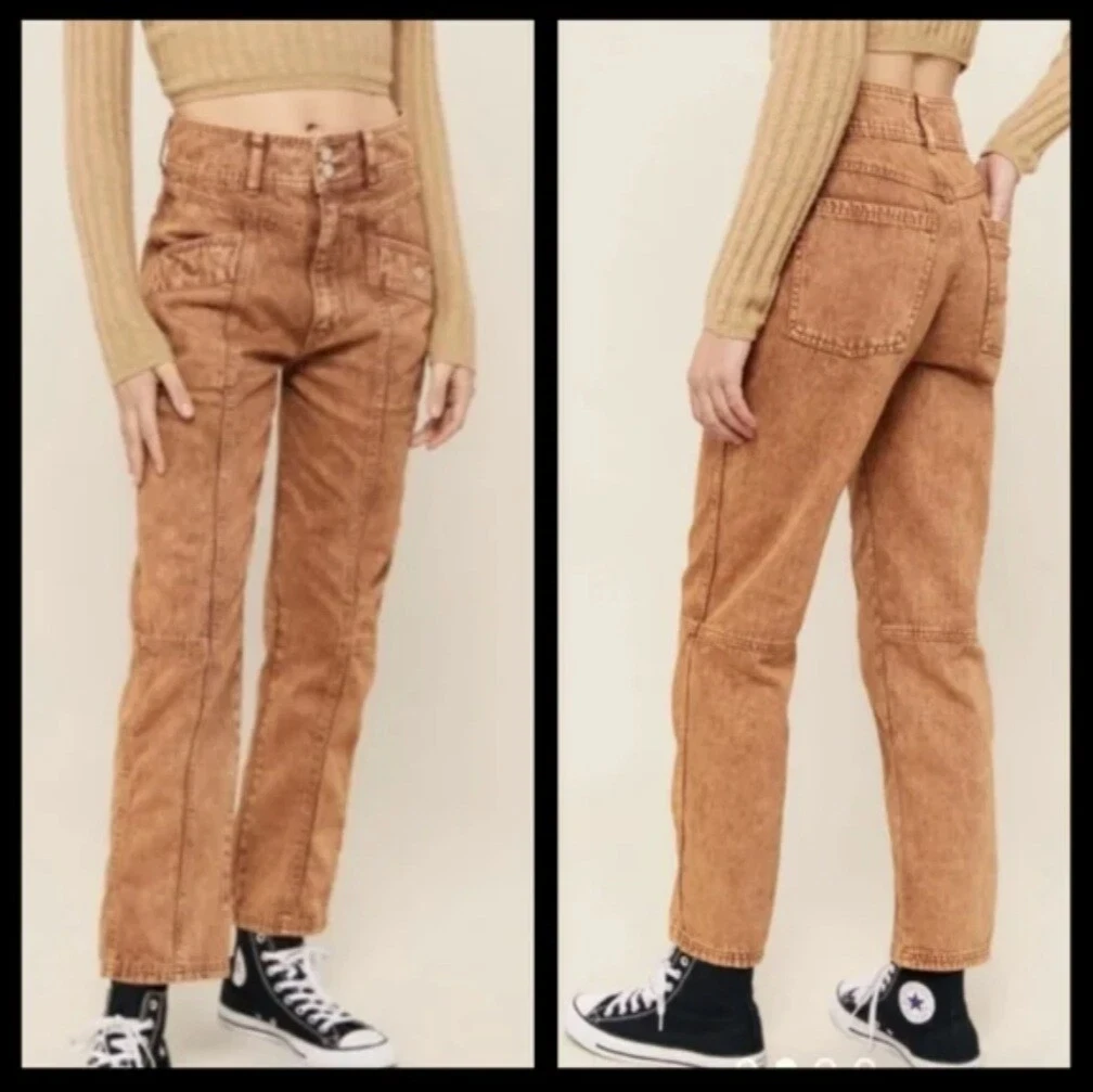 BDG High-Waisted Rust Jeans size 32