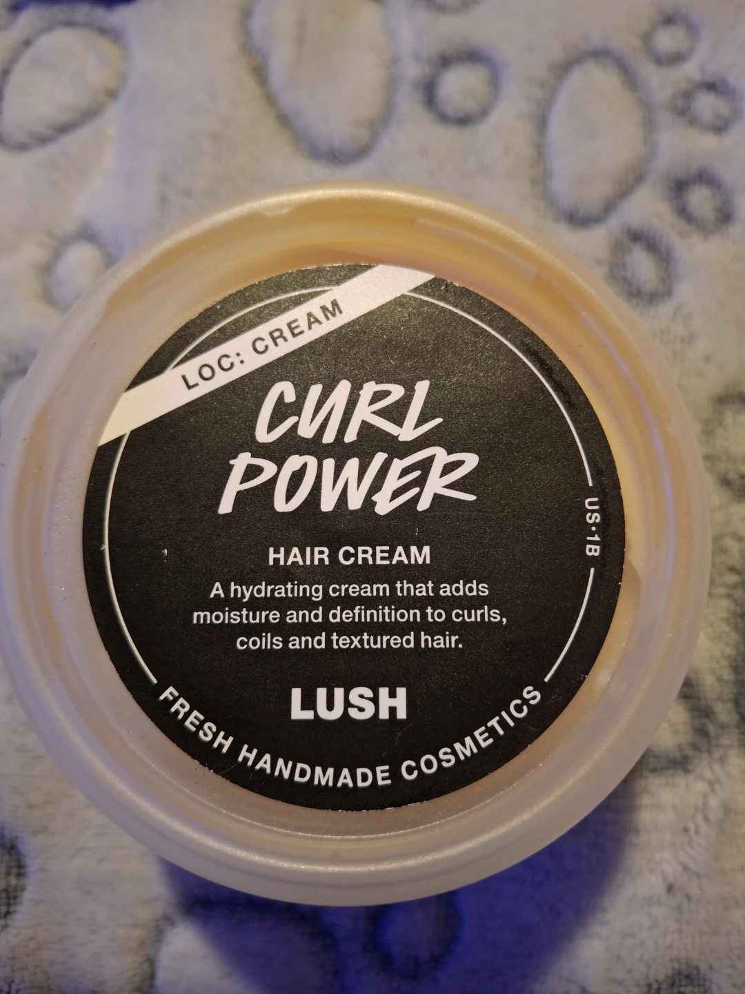LUSH Curl Power Hair Cream 7.5 oz