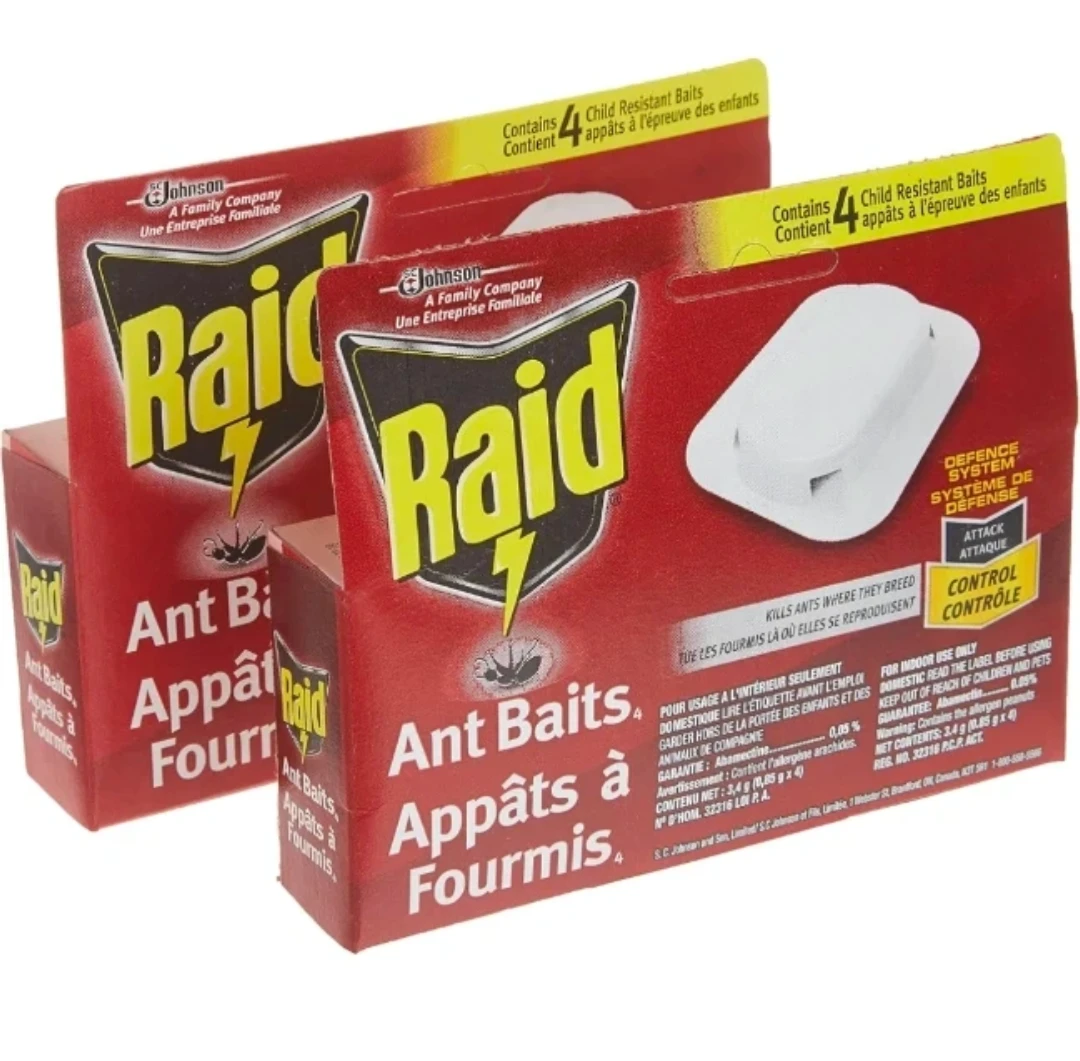 New Raid Ant Baits - Ant and Ant Control
