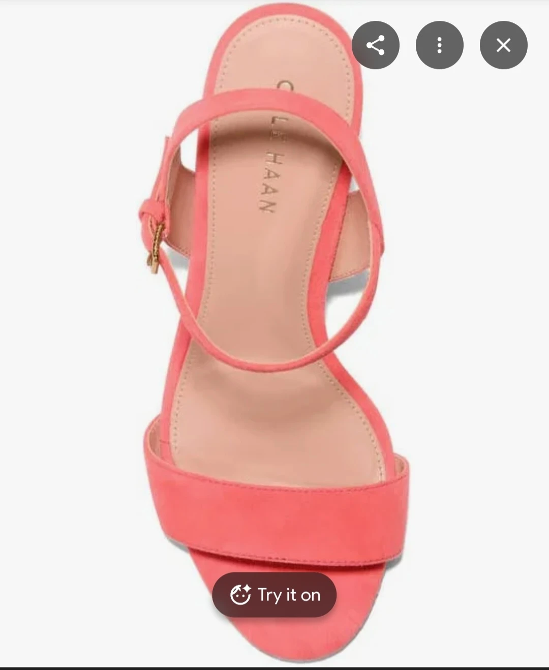 Cole Haan Coral Suede Block Heel Sandals - photo 2