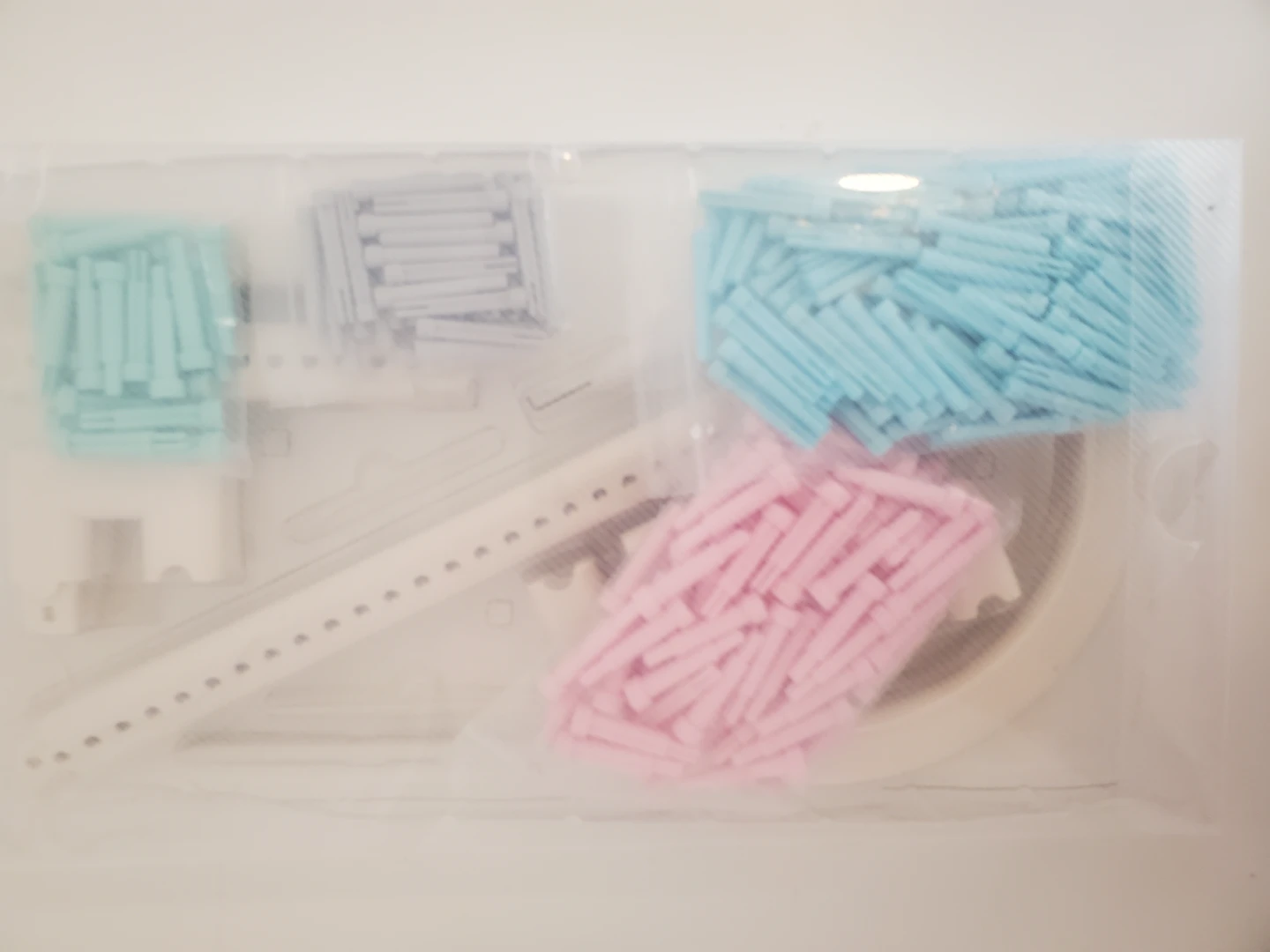 Knitting Loom Kit w/ Mixed Lot of Tools, Looms, Pegs And Case - photo 3