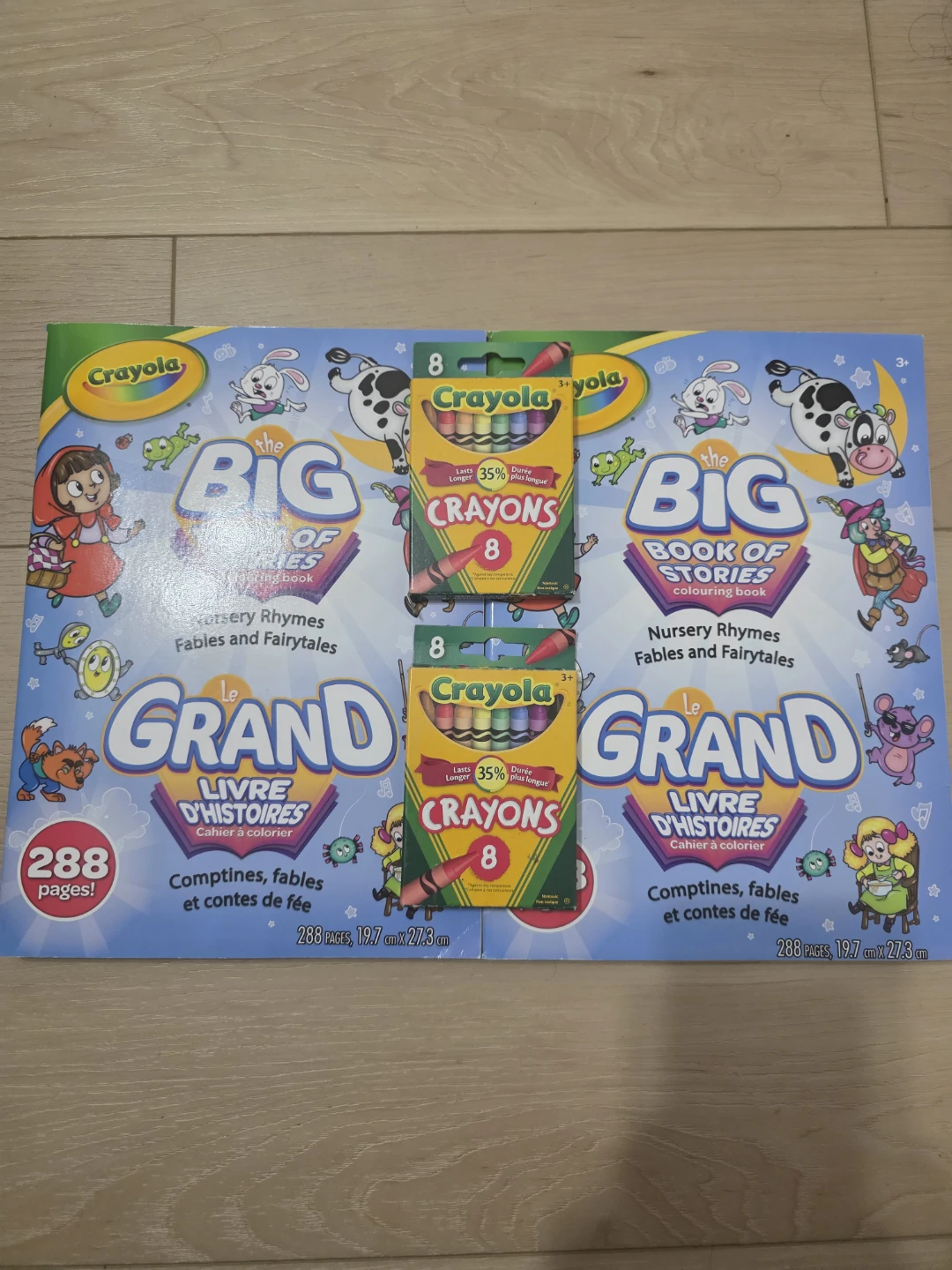 Crayola The Big Book of Stories Colouring Books