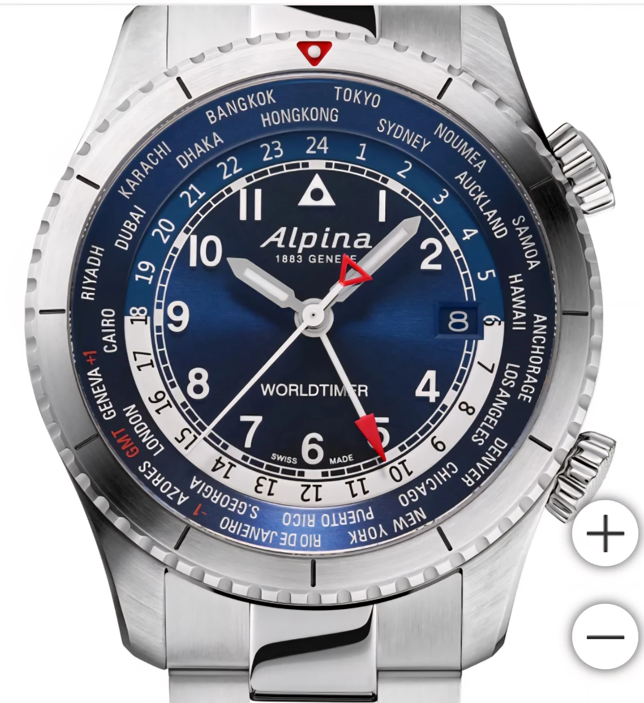 Alpina Startimer Navy Dial Men's Watch AL-255N4S26B