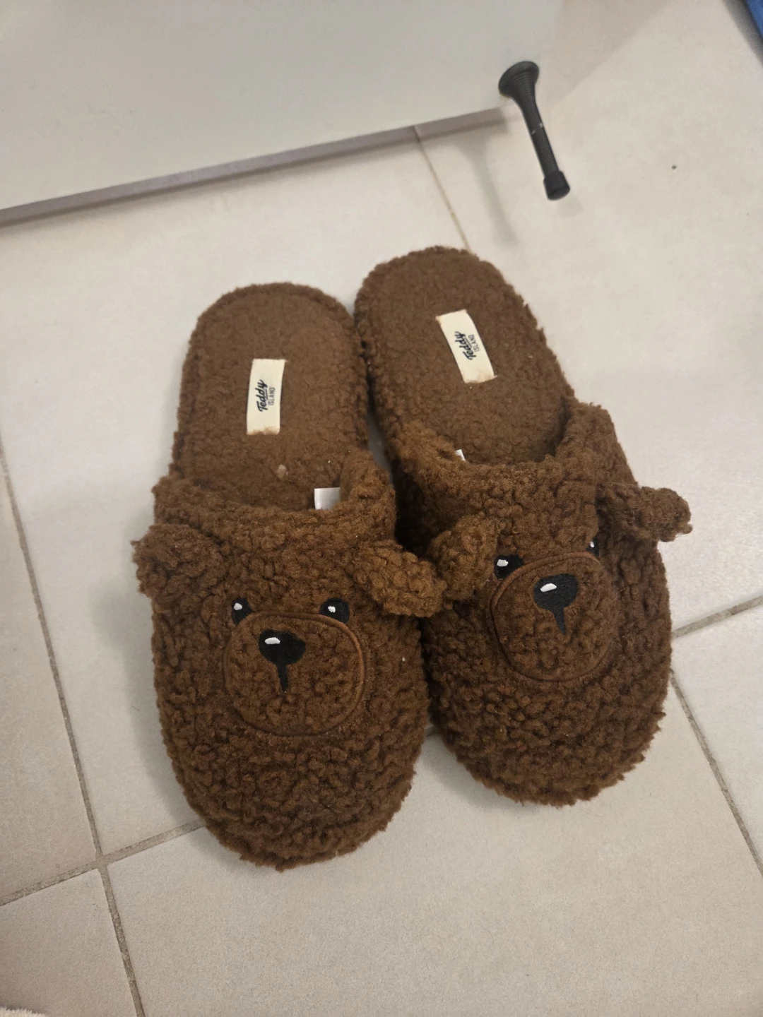 Teddy Island Bear Slippers