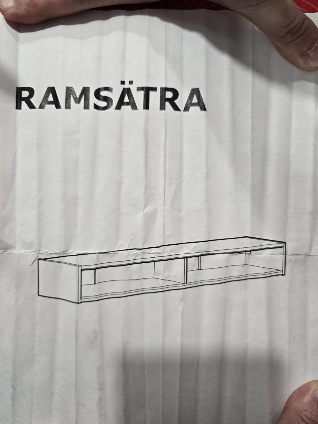 IKEA RAMSÄTRA Media Shelf