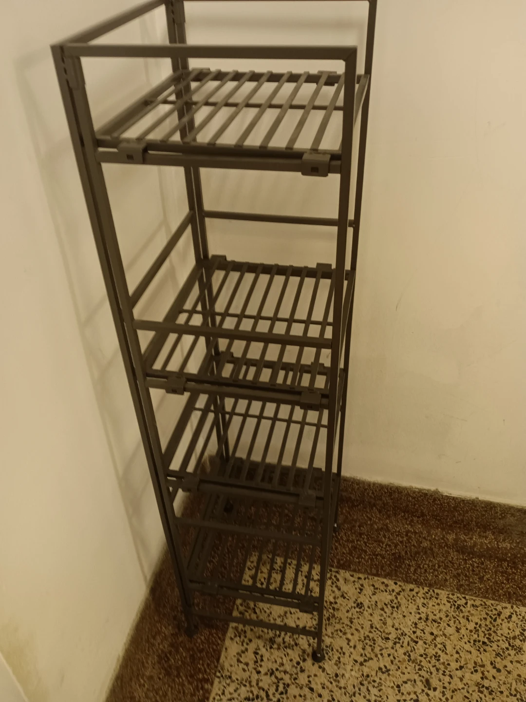 Metal 4-Tier Shelf Unit - photo 2