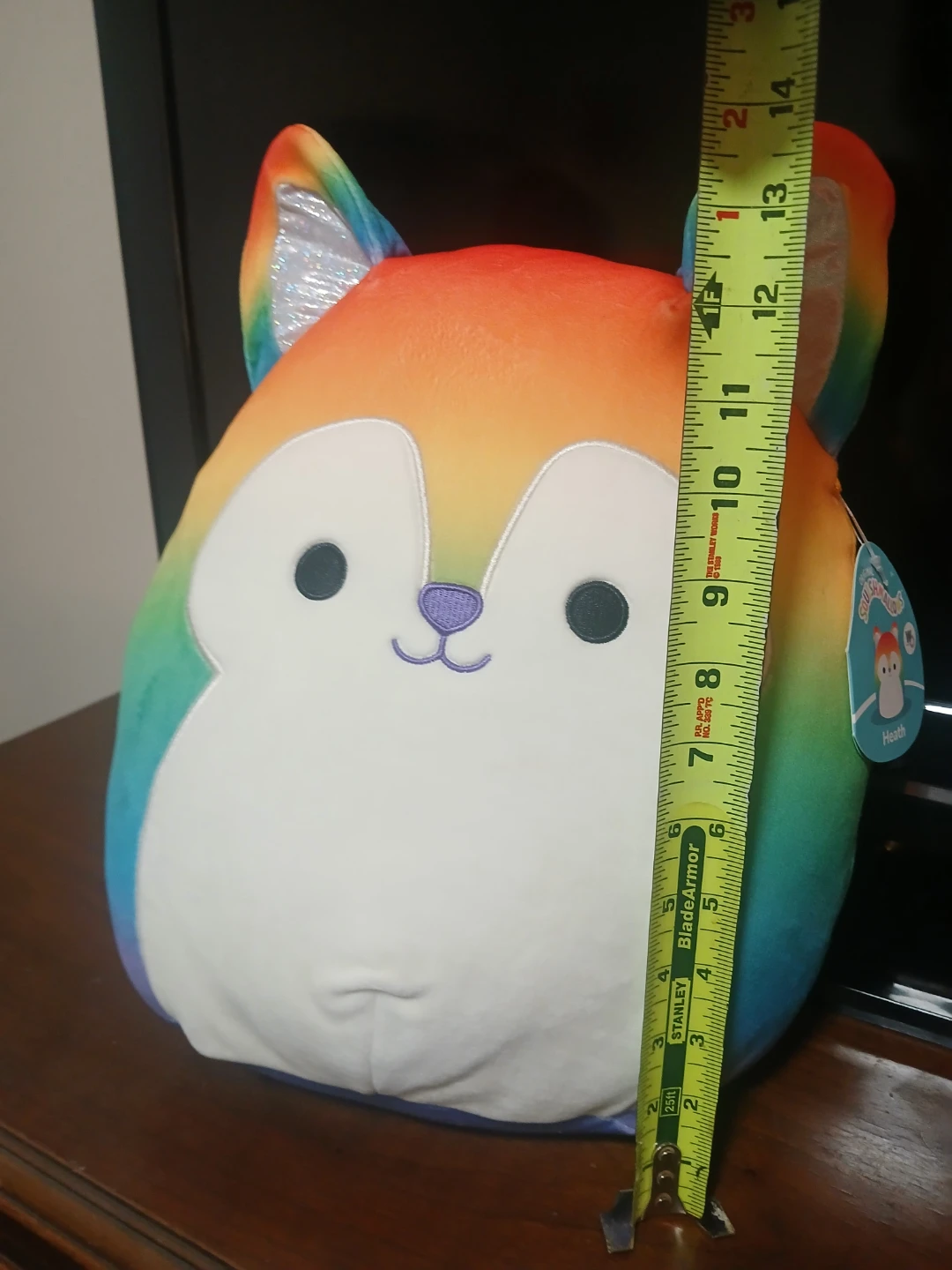 Squishmallows Heath The Fox Rainbow Plush Toy - photo 5