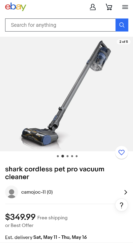 Shark PET-PRO Convertible Stick Vacuum Cleaner - photo 2