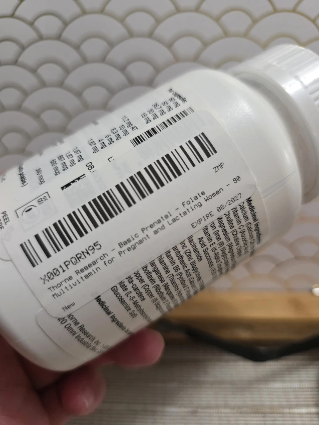 Thorne Prenatal Vitamin 90 capsules - photo 3