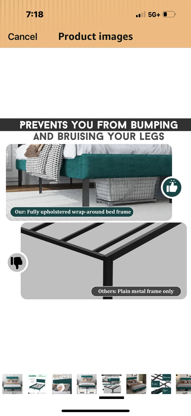 Brand new in box queen size bed frames 2 availabe new in box - photo 4
