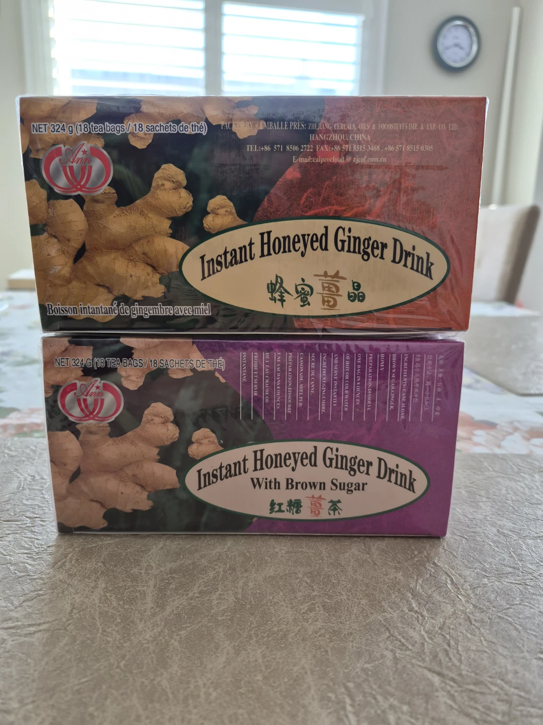 Instant Herbal Tea (Honey & Ginger)