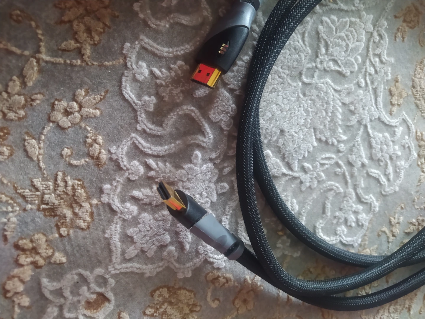 Black Braided HDMI Cable