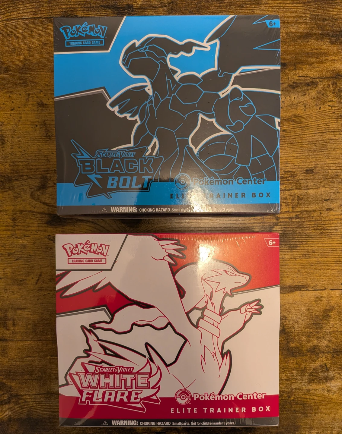 Pokemon TCG:  Black Bolt & White Flare Pokemon Center ETBs - photo 2