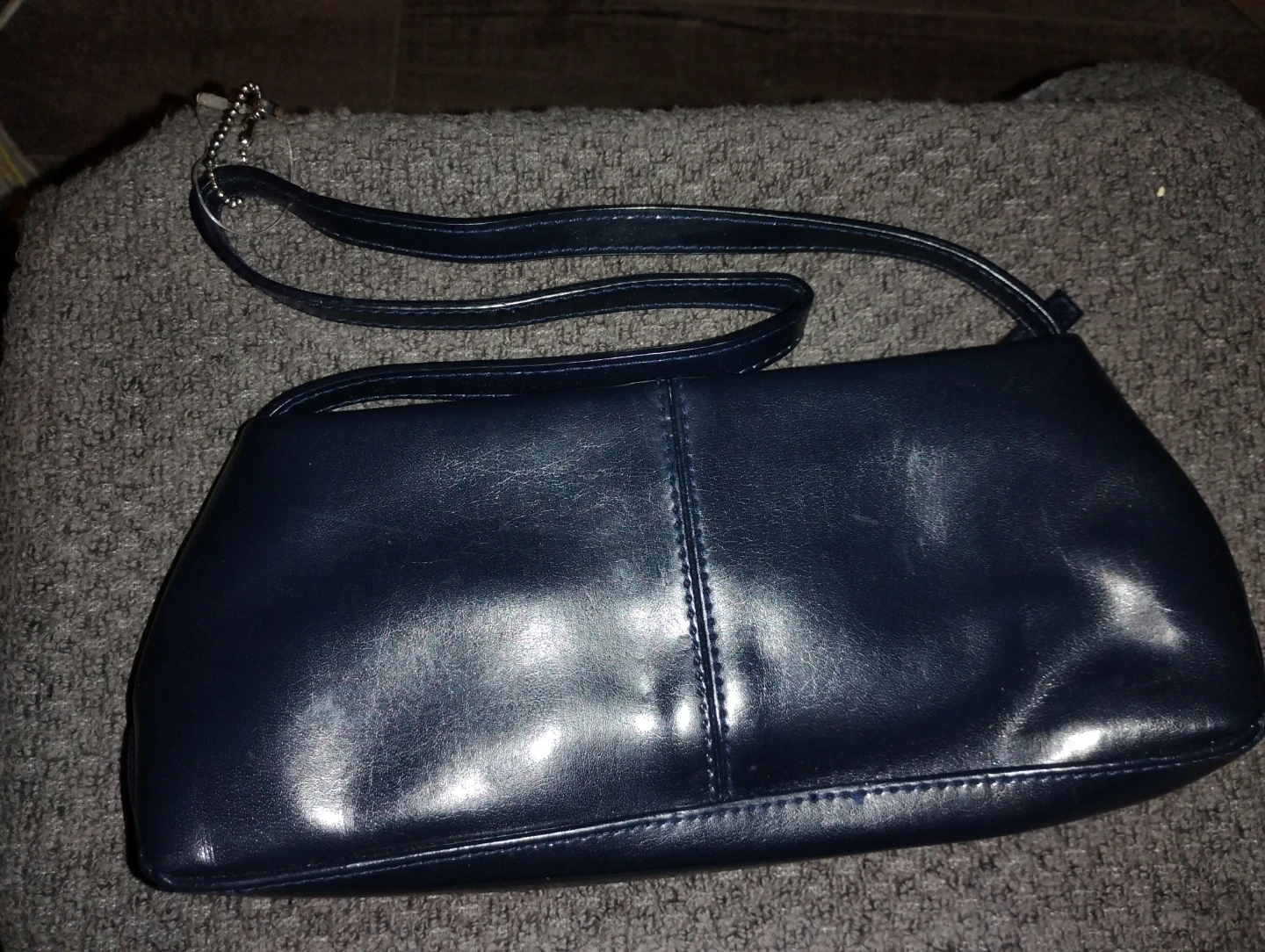 NEW!! NAVY BLUE SMALL PURSE /CLUTCH /HANDBAG - photo 2