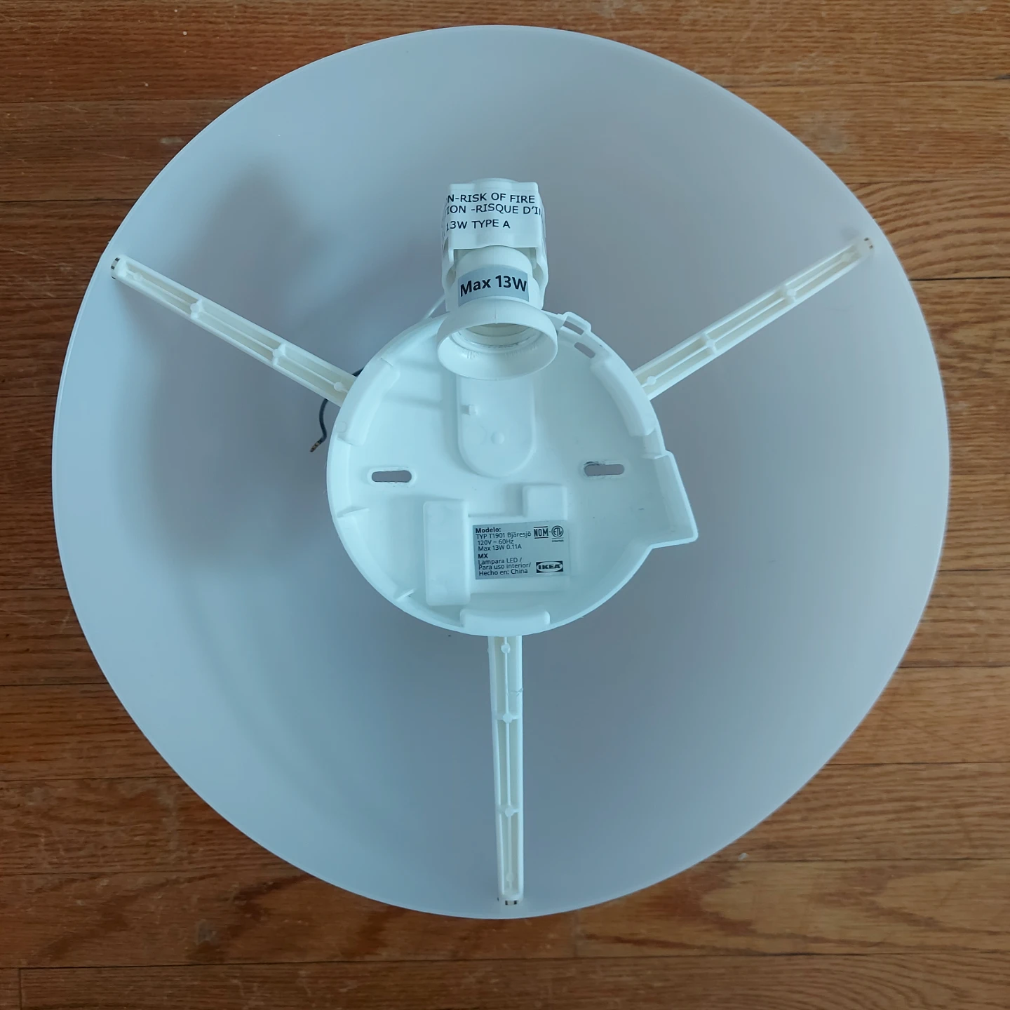 IKEA Bärjesjö TYP T1901 Ceiling Lamp - photo 2