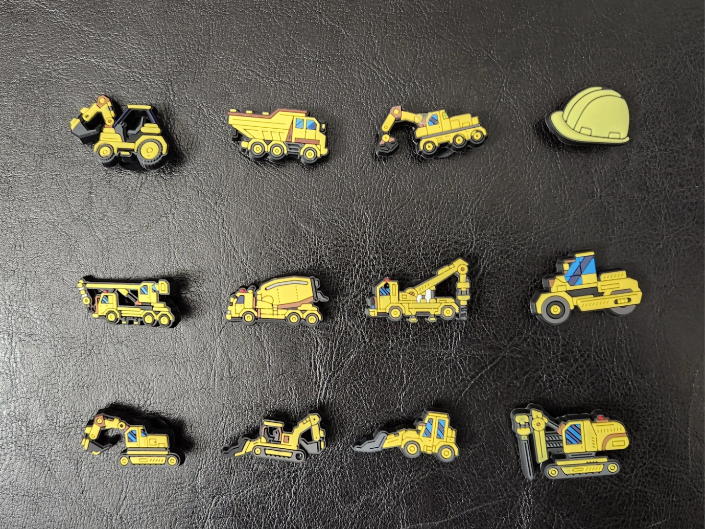 Construction Vehicle Charms