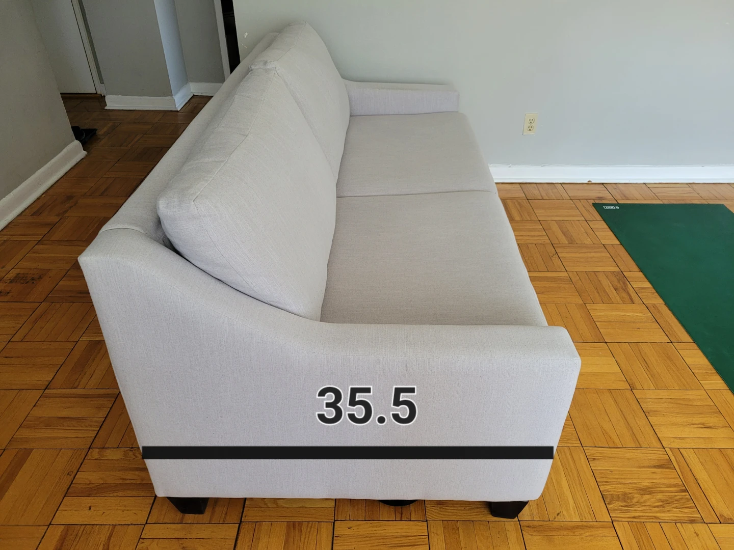 Light Grey Sofa | In-house pick up Only** - photo 4