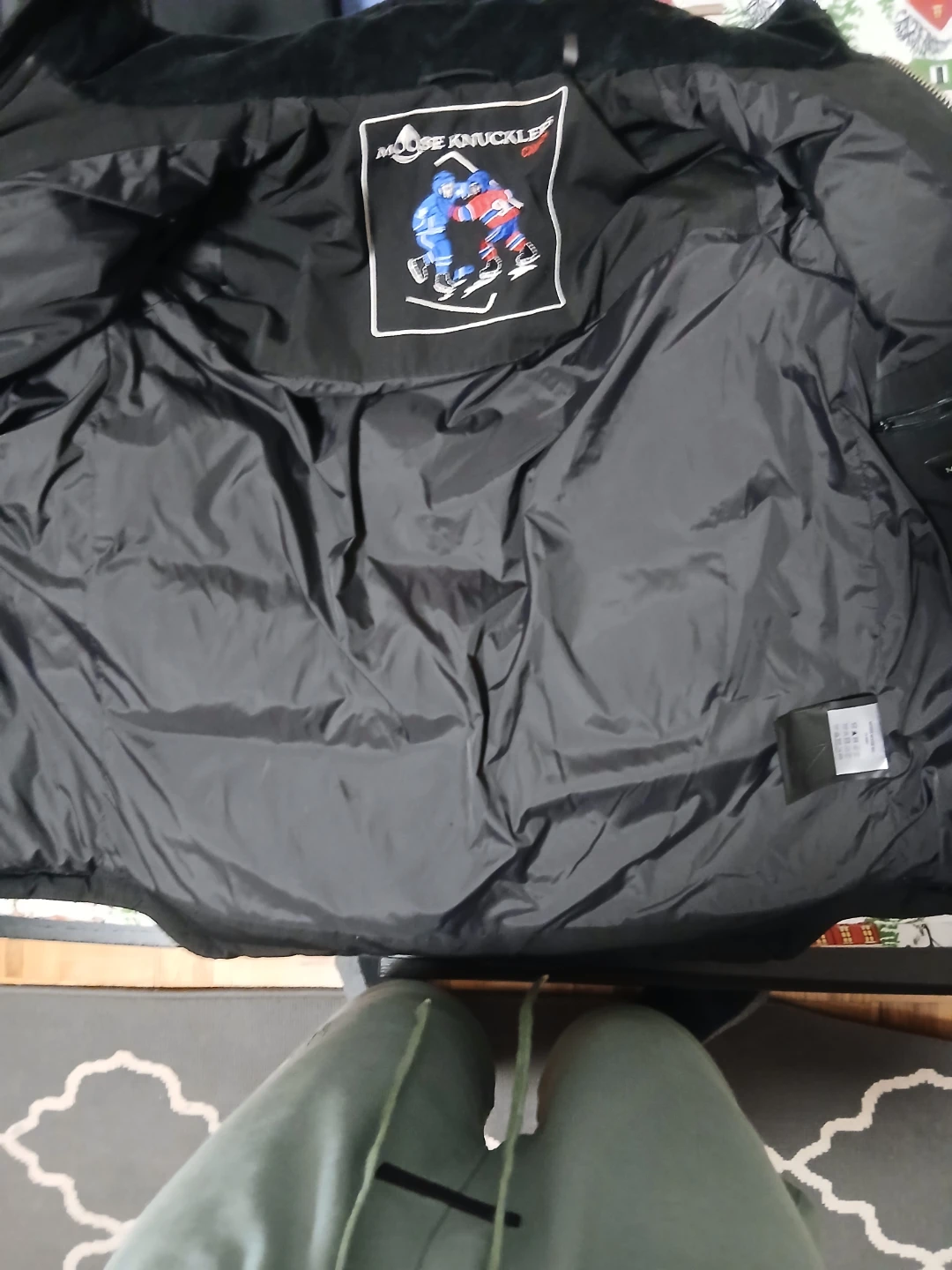 Black Moose Knuckles Puffer Jacket - photo 3
