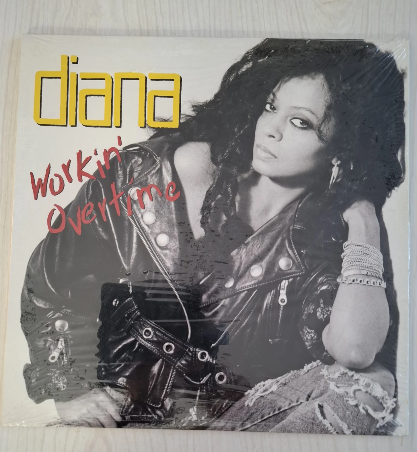 Diana Ross Workin' Overtime Vinyl Record Album