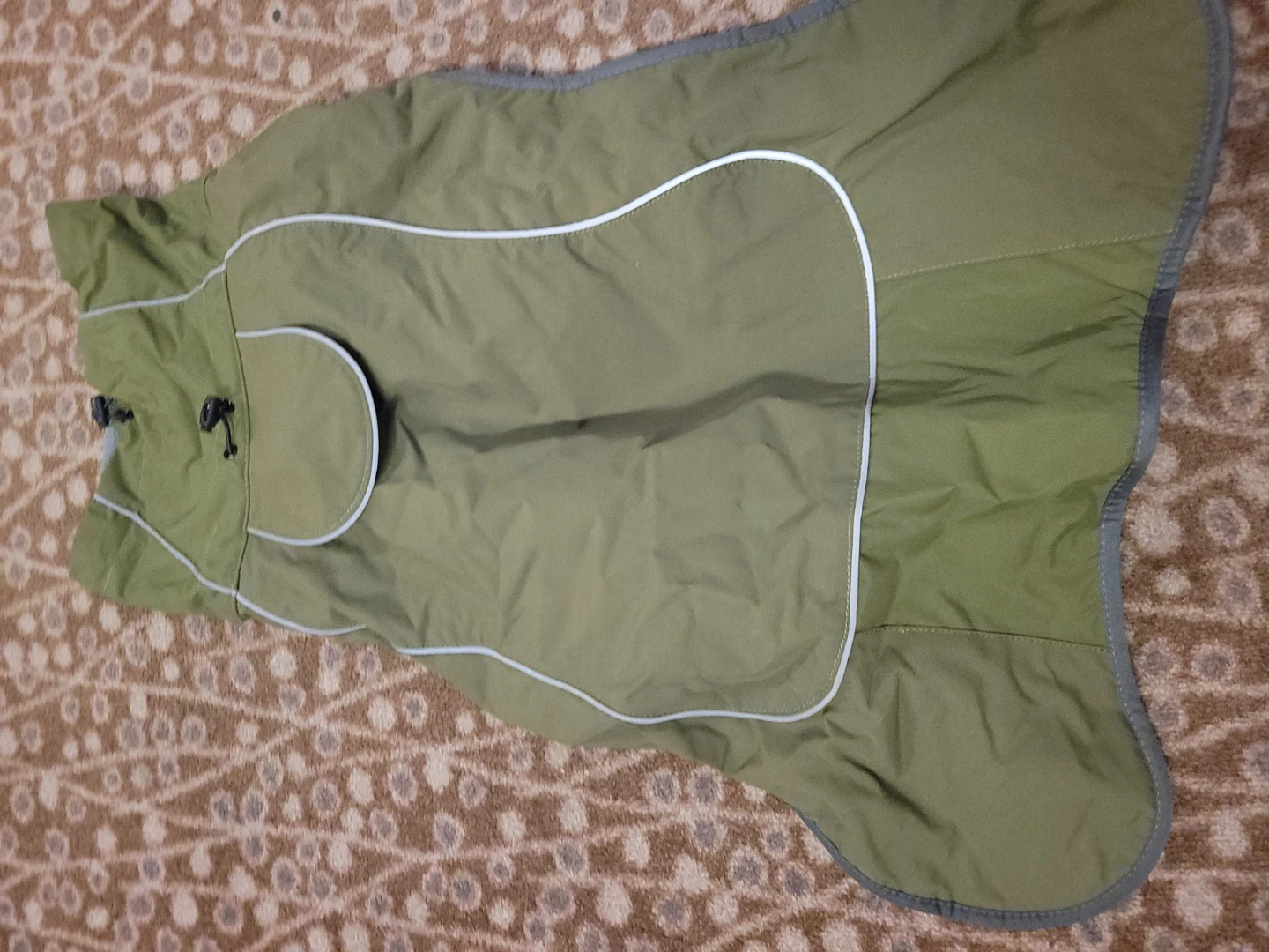 Olive Green Dog Coat 🥕