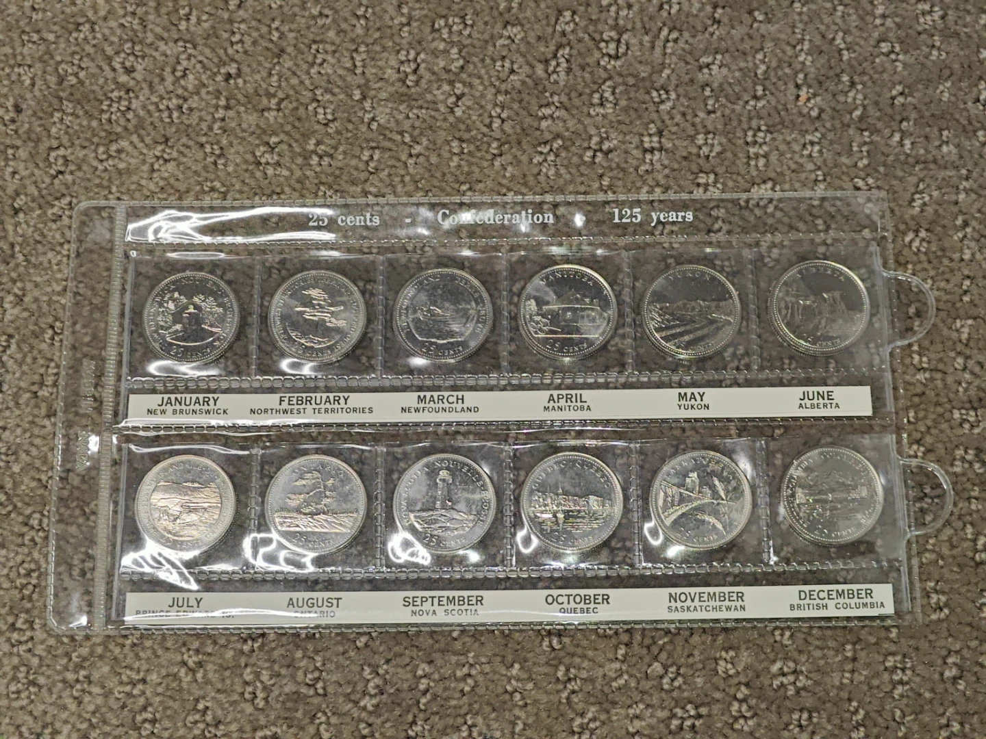 1992 Canada Confederation 125th Anniversary Collection Coin Set