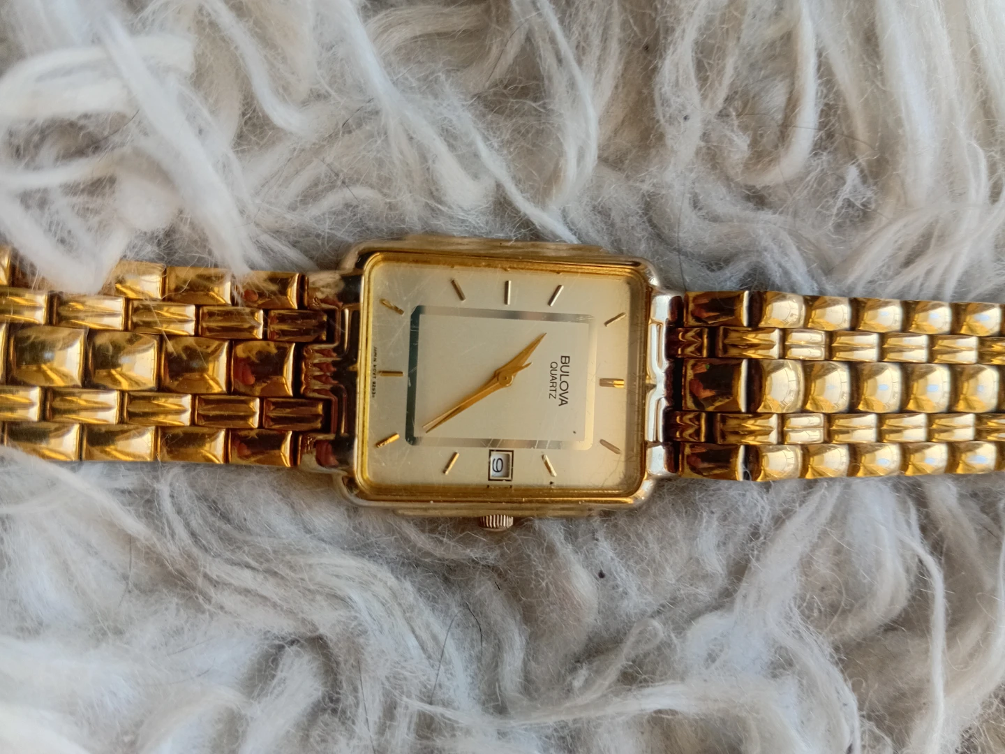 Bulova Quartz Gold-Tone Men's Watch