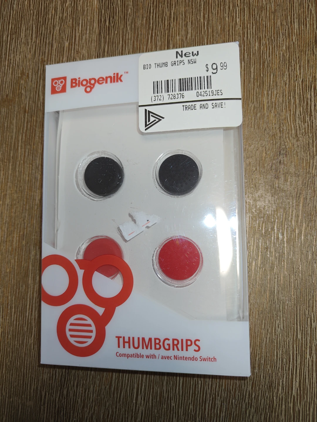 Biogenik Thumbgrips & Dobe Hand Strap for Nintendo Switch - photo 3