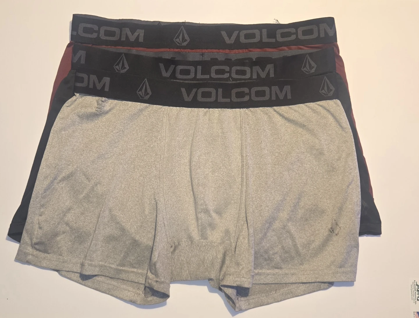 Volcom Men's Boxer Briefs - 3 Pack - photo 2