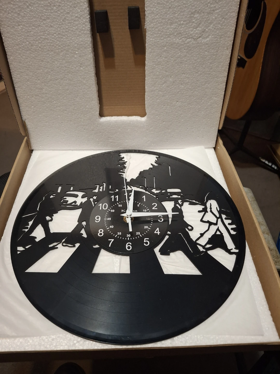 The Beatles Abbey Road Vinyl Record Wall Clock