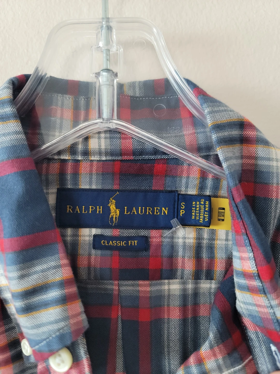 Polo Ralph Lauren Plaid Button-Downs Sz S Set Of 2 Cotton Preppy - photo 3
