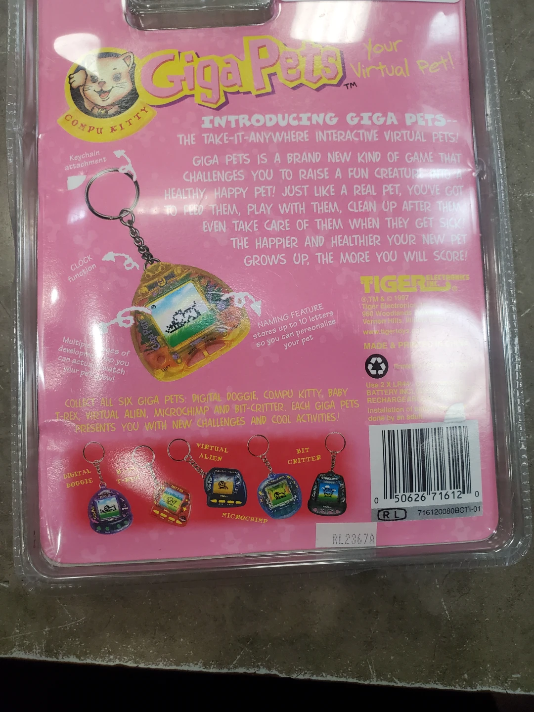 Tiger Electronics Giga Pets Compu Kitty Virtual Pet - photo 2