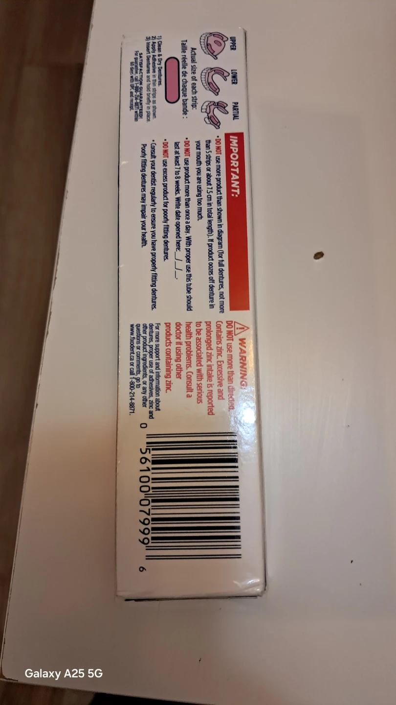 Fixodent Ultra Denture Adhesive Cream - photo 4