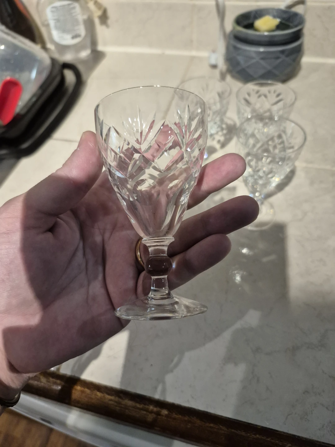 Crystal Wine Glasses Set - photo 2