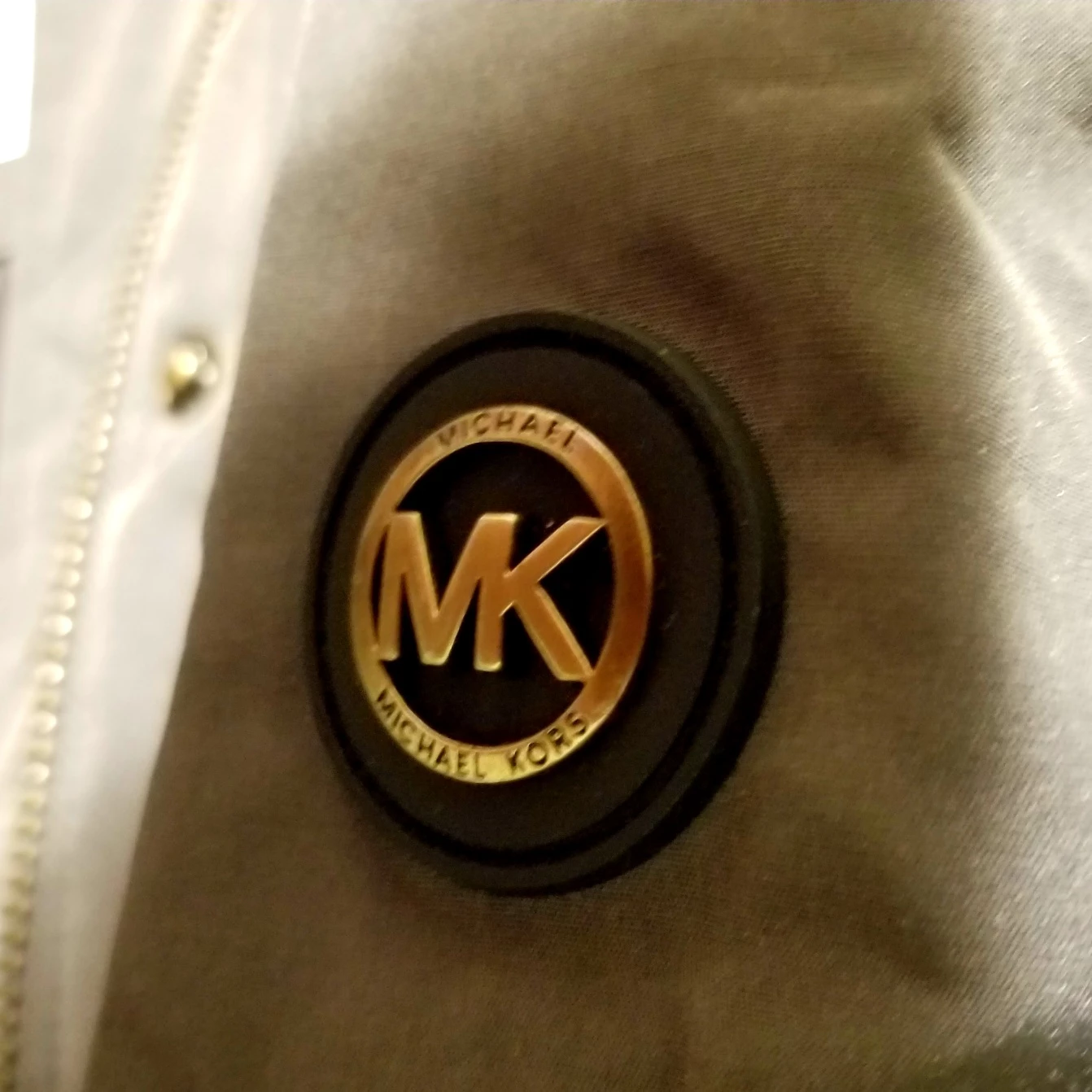 NWT Michael Kors Women's Malachite Grey Parka Down Jacket🏆 - photo 4