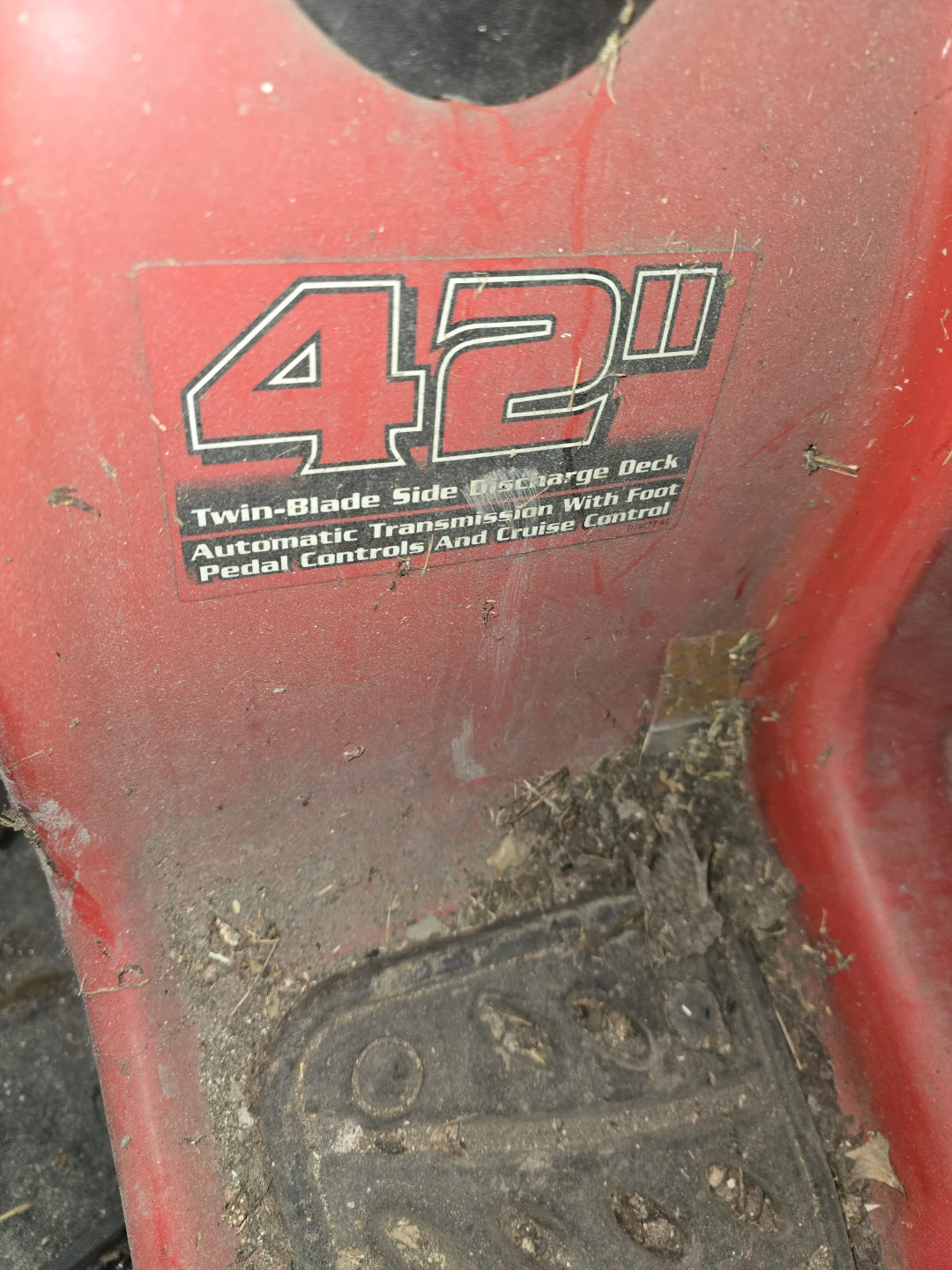 Troy-Bilt 42" Riding Mower - photo 5