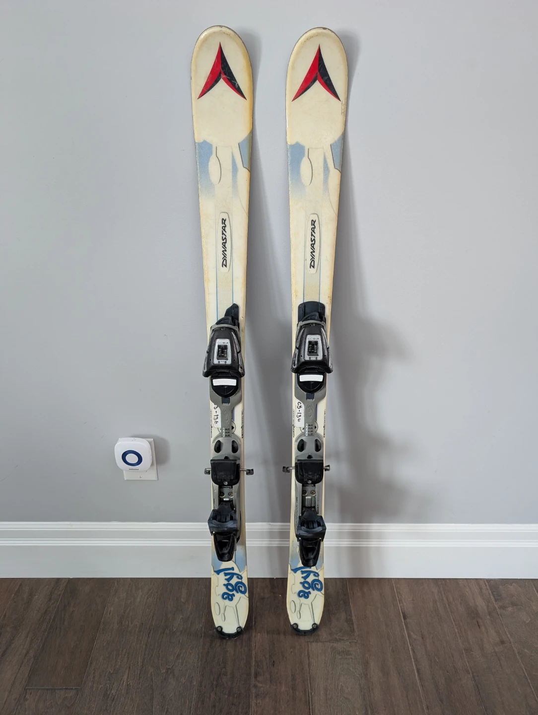 128cm Dynastar Downhill Skis & Bindings For Sale