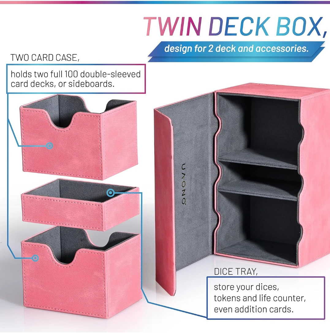 UAONO Twin Deck Box (Pink) - photo 4