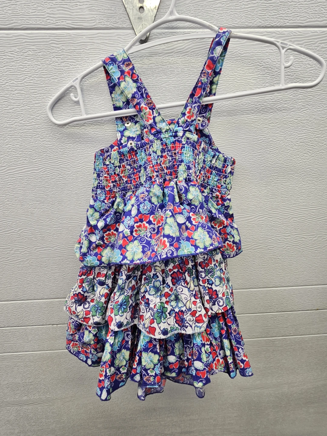 Name Mini Girls Floral Ruffle Dress 1½-2Y - photo 2