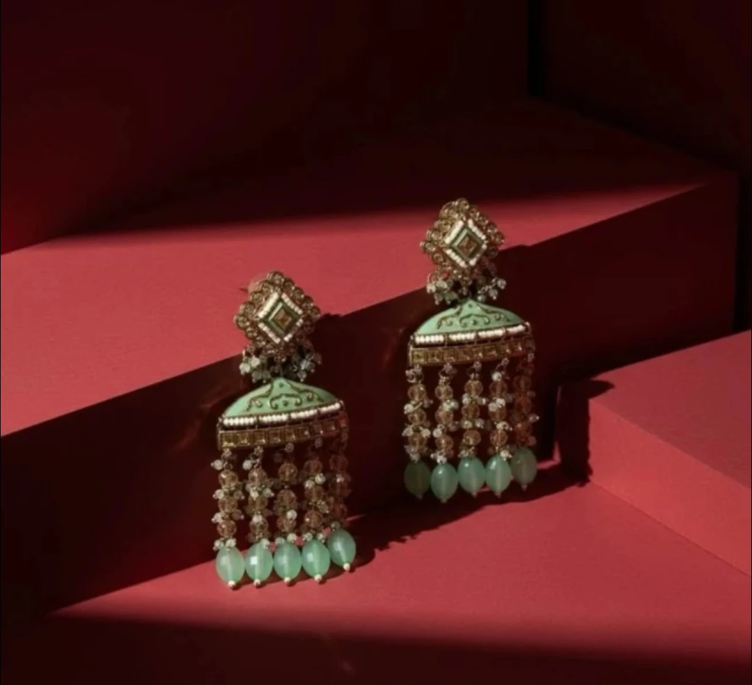 Beautiful Jhumka Earrings - photo 4