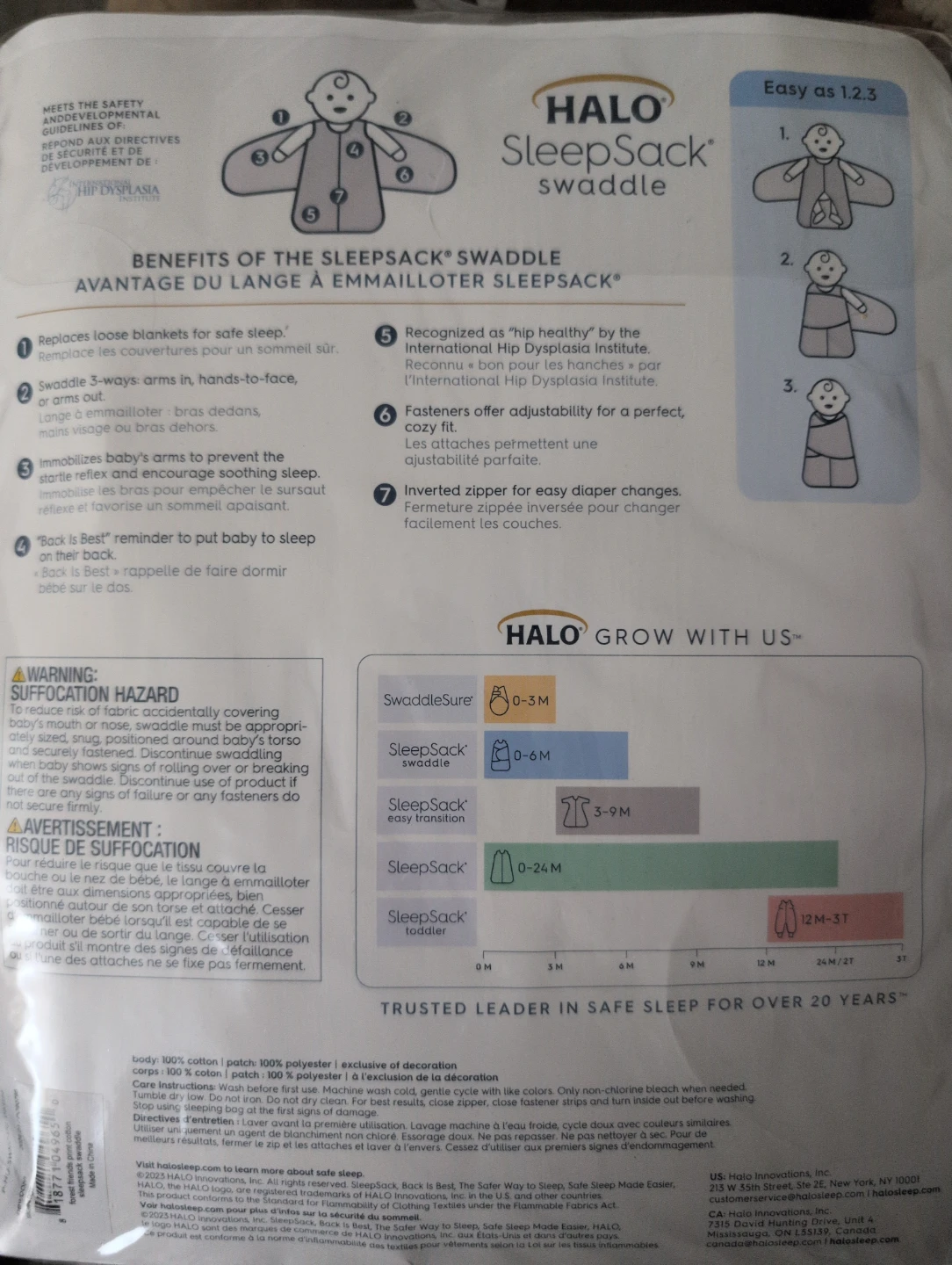 HALO SleepSack Swaddle - photo 2