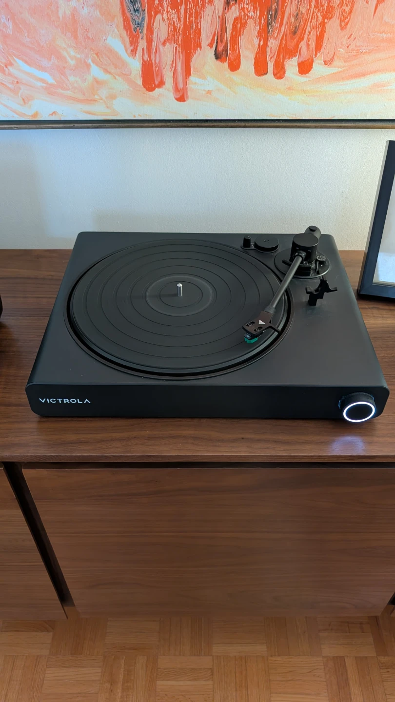 Victrola Stream Onyx Turntable Sonos Bluetooth