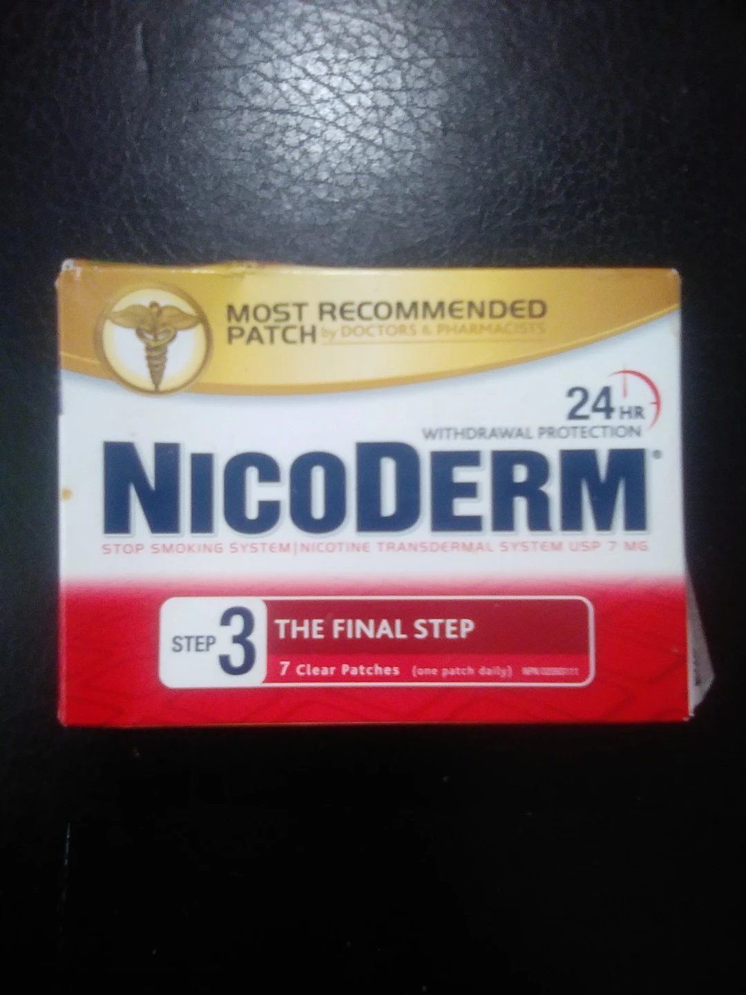 Nicoderm CQ Step 3 - 7 Clear Patches