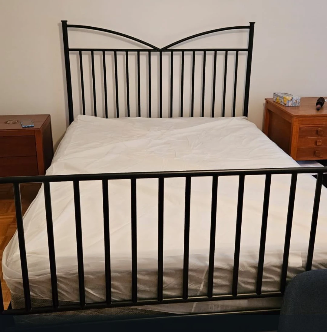 Black Metal Bed Frame