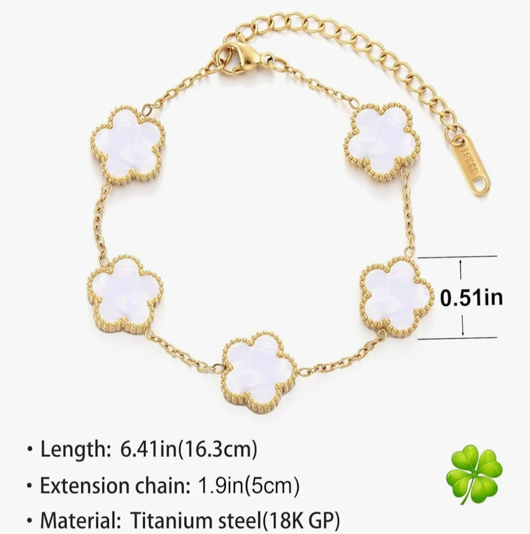 Clover Bracelets for Set Women - photo 2