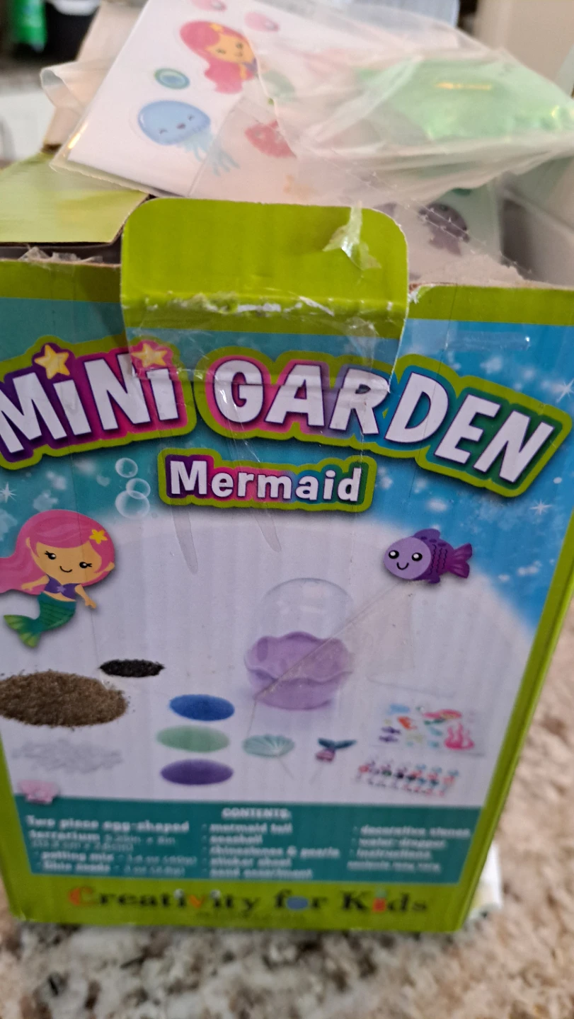 Creativity for Kids Mini Garden Mermaid Terrarium Kit - photo 2