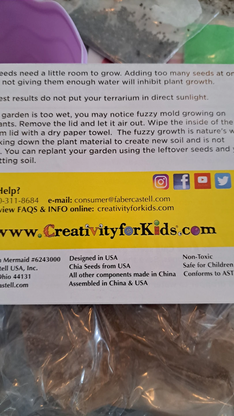 Creativity for Kids Mini Garden Mermaid Terrarium Kit - photo 3