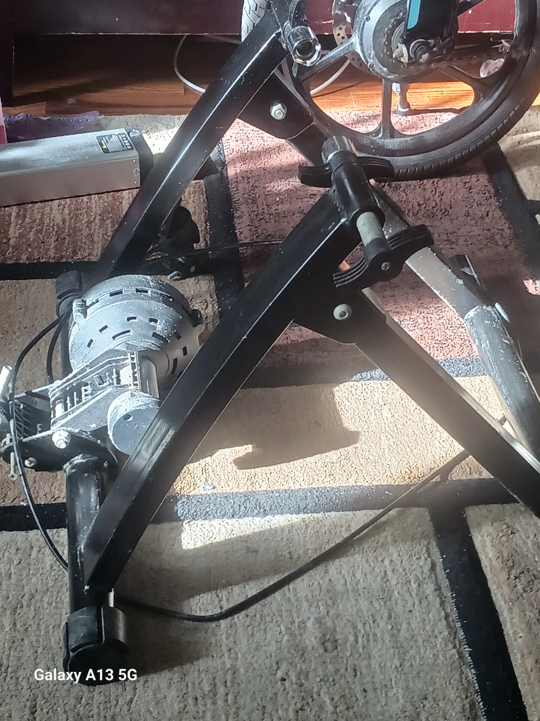 Black Bicycle Turbo Trainer